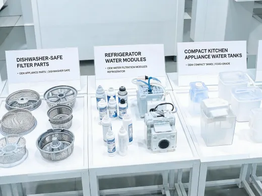 Compact appliance accessory line